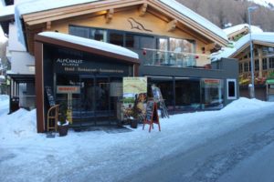 1. Hotel AlpChalet Bellevue in Samnaun, Switzerland where LCDH is Based